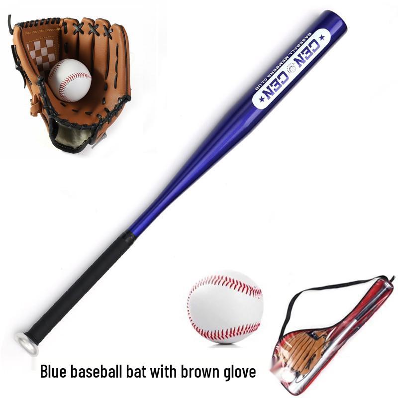 Kids' Oak Aluminum Alloy Baseball Set: Bat, Glove & Ball - Perfect Gift.