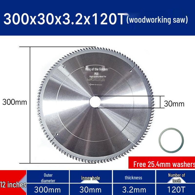 10-Inch Wood and Marble Diamond Saw Blade for Circular Saws