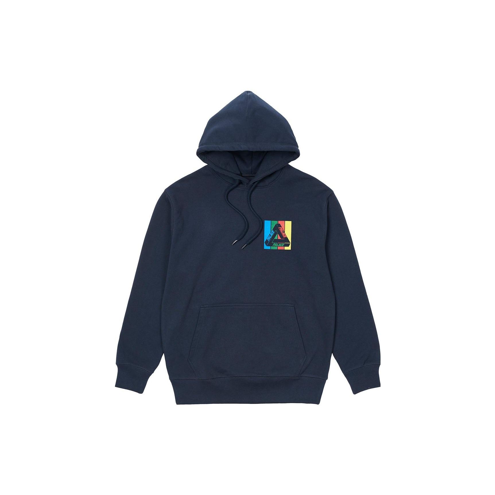 

Palace Tri-Emb Hood Navy Unisex Tops Blue P22HD105 S