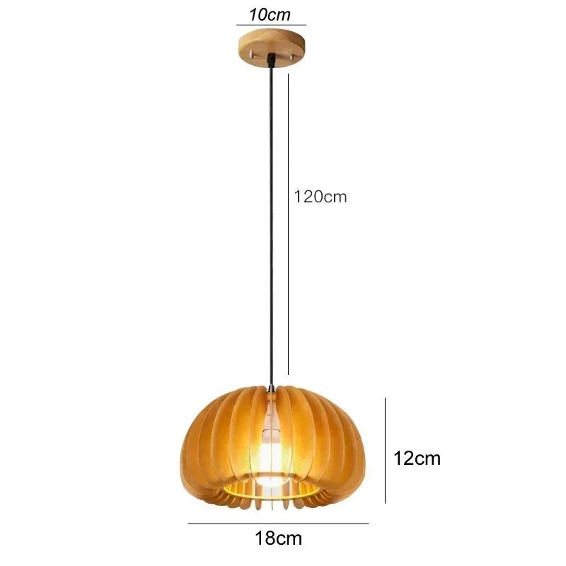 Nordic Rattan Pendant Light Bamboo Lamp Kitchen Suspension Home Bamboo Hanging Lampshade Dining Living Room Indoor Fixtures