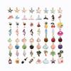 Foreign Trade Christmas Wind Red Wine Glass Identification Circle, Mixed Set Party Jewelry Wholesale, Ocean Wind Letter Series