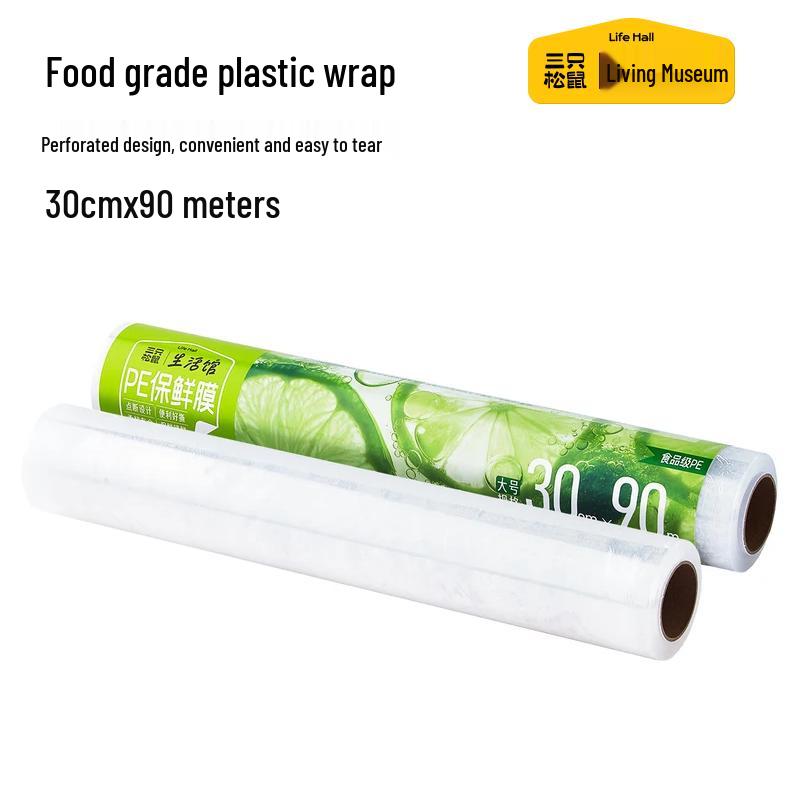 Three Squirrels Food Grade PE Cling Film