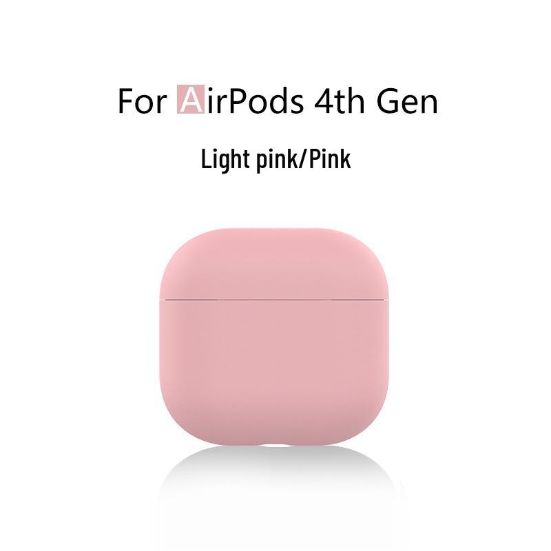 Compatible Silicone Protective Case for Apple AirPods 4th Gen and AirPods Pro 3