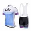 LIV Cycling Wear Women's Team Edition Short-sleeved Set Sweat-wicking Breathable