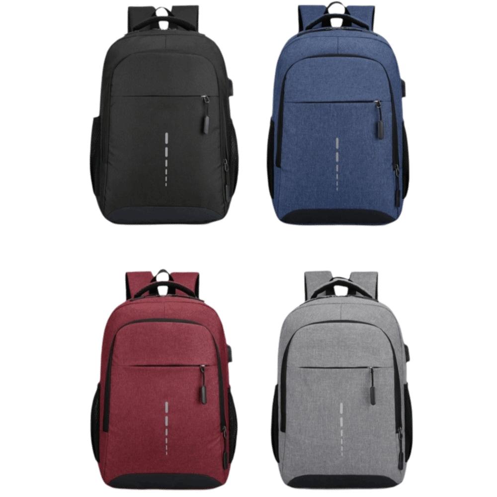 Large Capacity Student Backpack Oxford Cloth School Bag Simple Computer Rucksack Daily