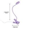 360 Degree Swivel LED Nail Lamp Gel Nails With Clip UV Nail Dryer Portable Nails Dryer Lamps for Curing All Gel Nail Polish