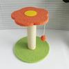 Compact Cat Tree with Sisal Scratching Post, Bed, and Scratch Board for Small Spaces - Ideal for Kittens and Adult Cats
