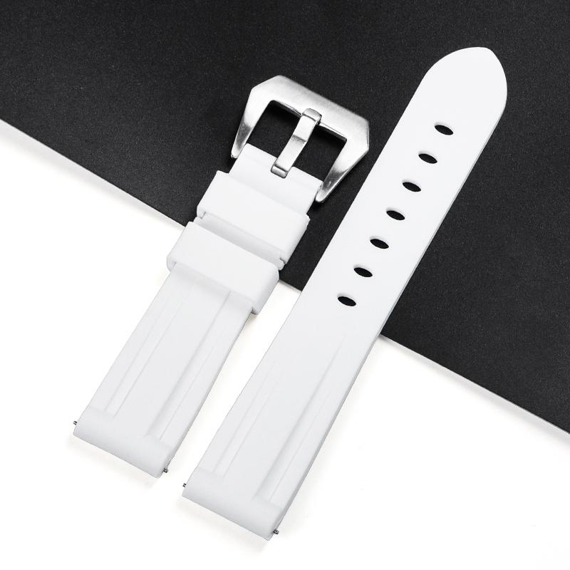 Rubber Bracelet for Panerai 20mm 22mm 24mm 26mm Universal Silicone WatchBand Strap for Omega for Casio Sport Men Women Wristband
