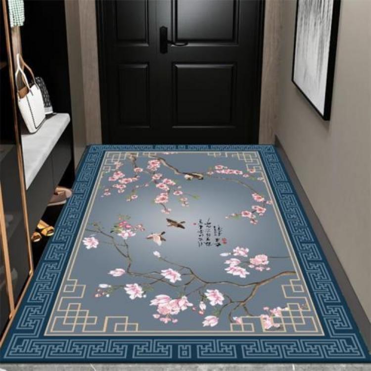 New Chinese Style Living Room Large Area Carpet Entrance Bedroom Carpet Anti Slip and Dirt Resistant