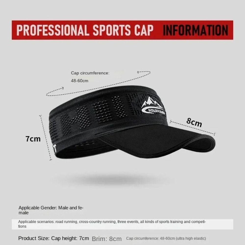 High Quality Quick-drying Top Air Cap Breathable Elastic Non-slip Cycling Cap Anti-UV Sunscreen Cap Unisex