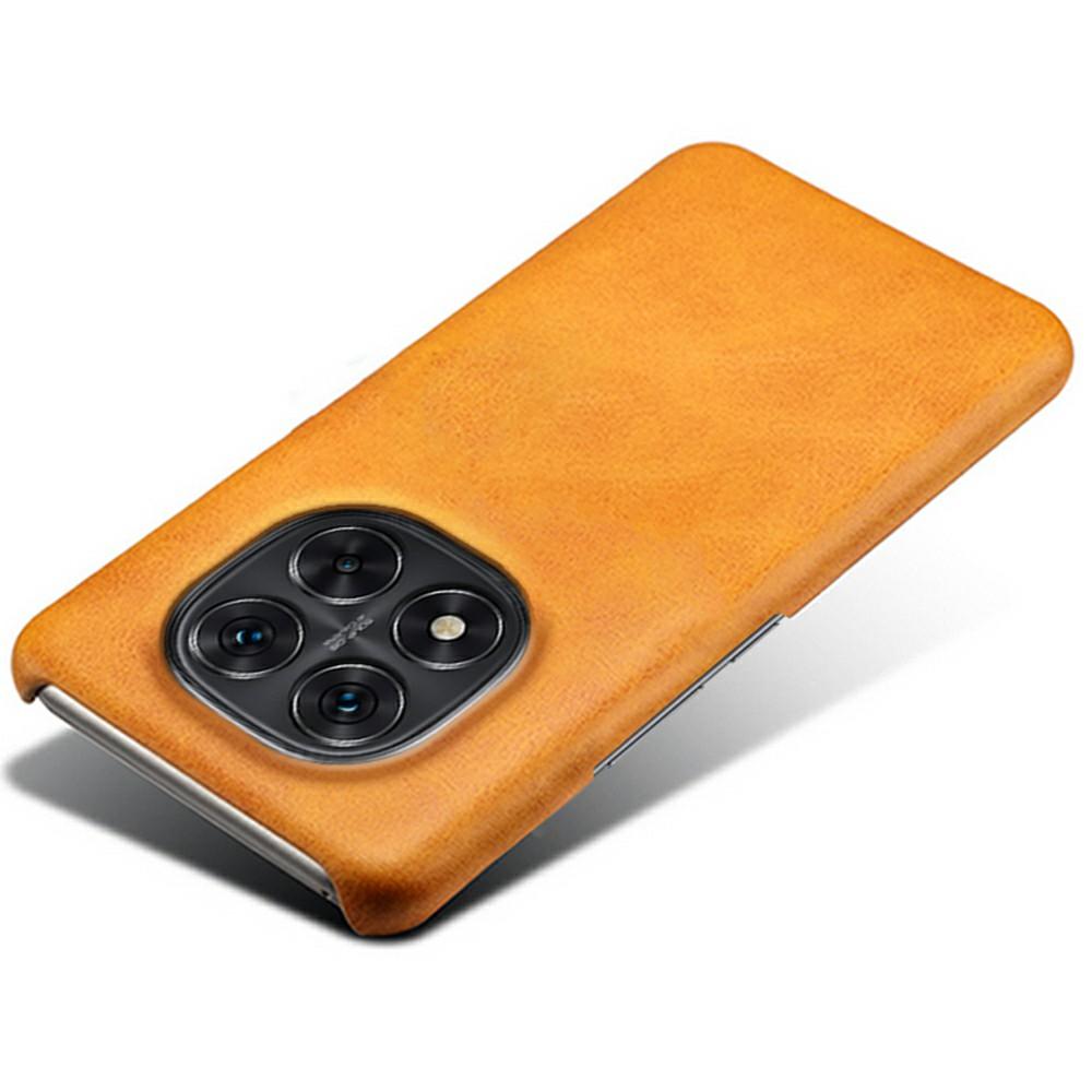 For Xiaomi Redmi Note 14 Pro 5G/Poco X7 5G Case Calf Texture PU Leather Hard PC Protective Phone Cover