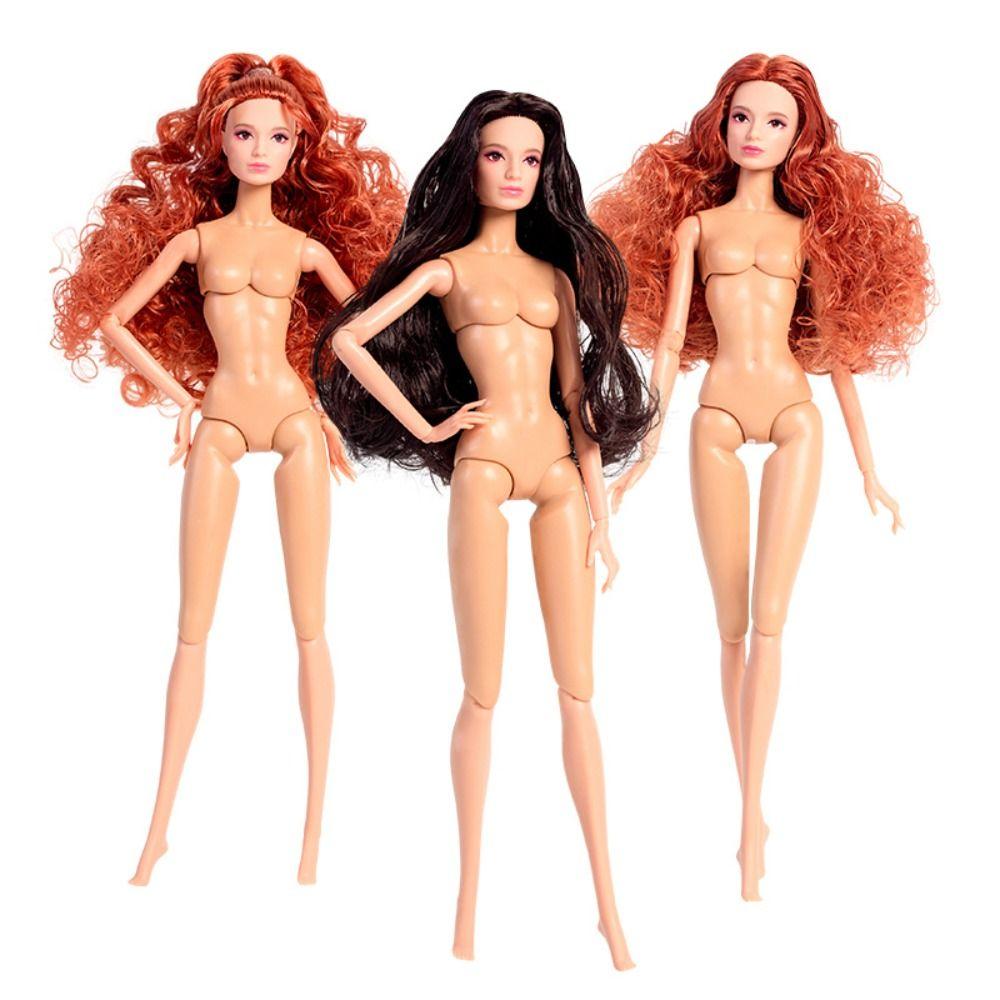 Blond Hair Supermodel Doll Joint Movable Doll Body Dress Up 1/6 BJD Doll DIY Toy
