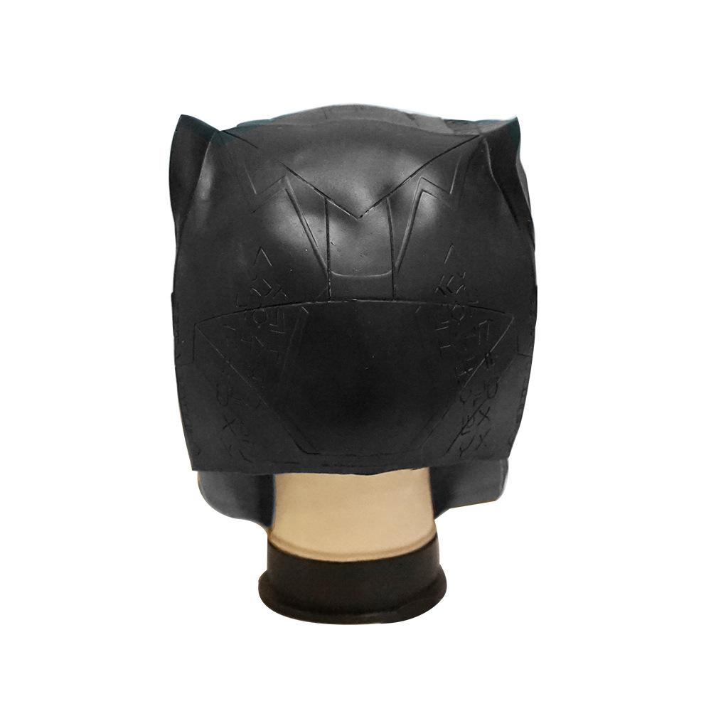 Marvel Movie Helmet Live-Stream Latex Headgear Cosplay Black Panther Mask Cosplay Ghost Face