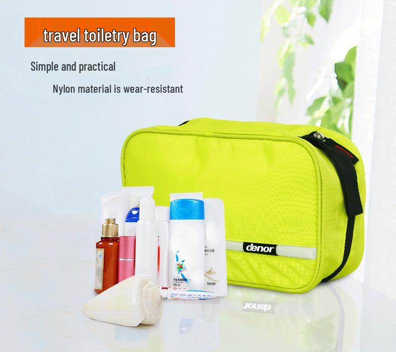 Large Capacity Waterproof Travel Toiletries & Makeup Bag with Hanging Hook for Home & Daily Use