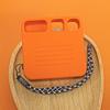 Silicone Protective Case Anti-Scratch Case Cover Anti-Drop Protective Cover Kit with Lanyard Pocket Case for Rabbit R1 AI Device