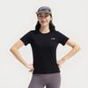 Li Ning T Shirts Women's Black Crew Neck ATSW838-1