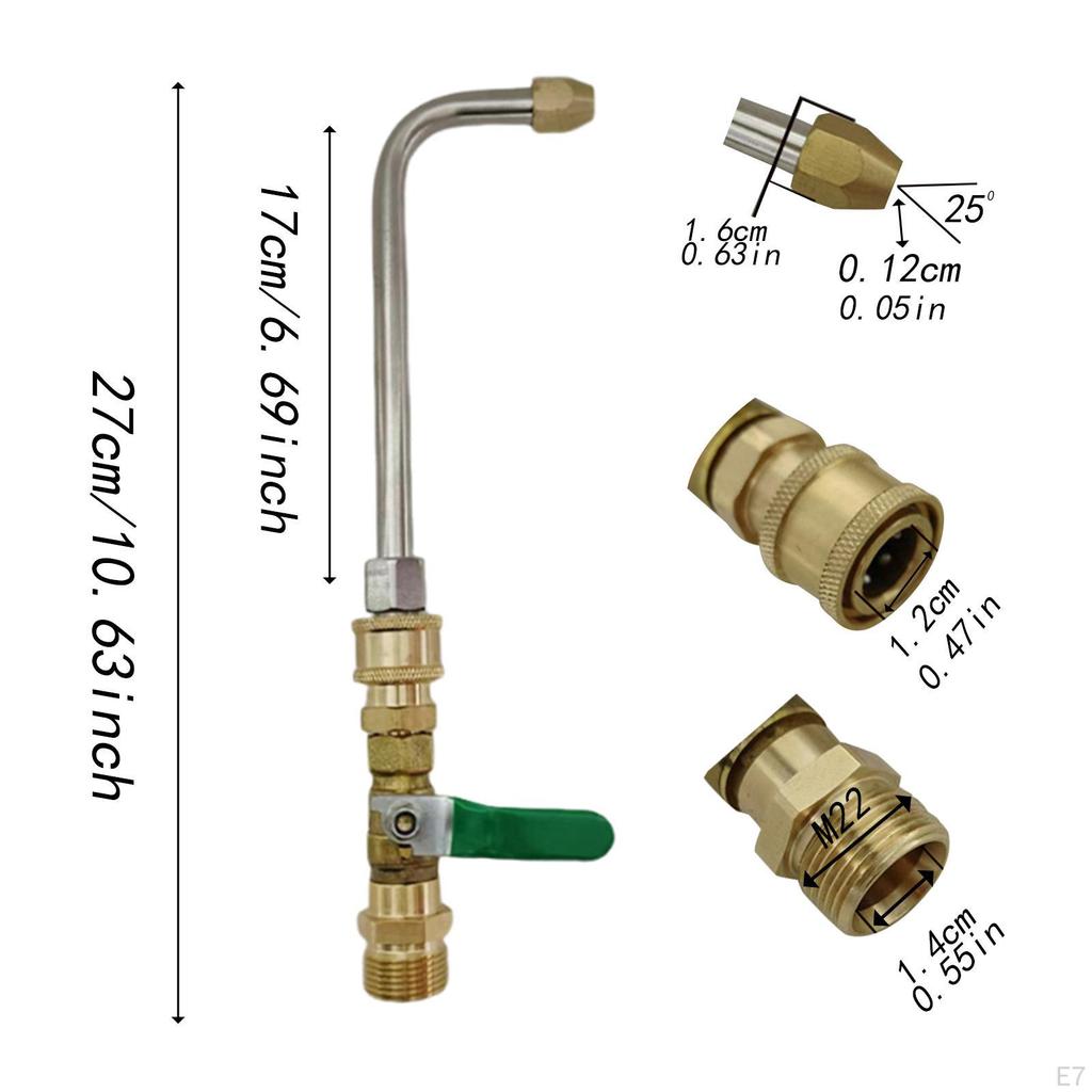 Accessories for High Pressure Cleaner Extension Rod, Professional Assembly, Easy To Install,
