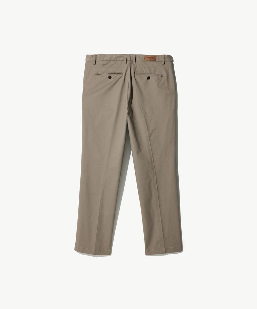 STCO Diems Washed Cotton Comfort Chino Pants Beige (Straight Fit)_Dpawz05Esd
