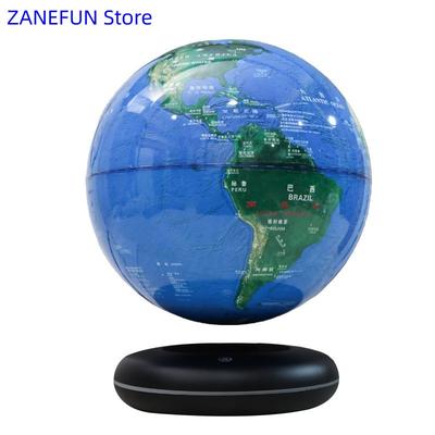 8inch Magnetic Levitating Globe 20cm Floating Globe Lamp LED Light ABS Globe Home Office Decor Creative Christmas Business Gift