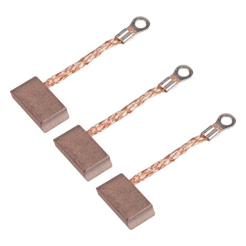 4Pcs Carbon Brushes Wire Generic Leads Generator High Quality Portable Electric Motor Brush Replacement Practical Hand Tools