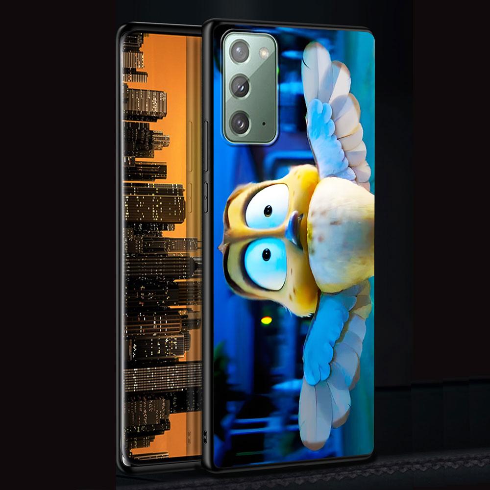 MIGRATION Cartoon Case for Samsung Galaxy Note 20 Ultra 8 10 Lite 9 TPU Phone Cover Note 10 Plus Black Soft Shell Funda Capa