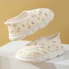 Summer Velcro Shoes Maternity Thin Bag Heel Breathable Indoor Soft Sole Postpartum Slippers Spring and Autumn