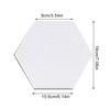 15 Pieces Mirror Wall Stickers Acrylic Hexagonal Adornments Rooms Decors Mirrors Decorations Walls Ornaments for Scenes Decors