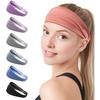 Sports Headband Moisture Wicking Breathable Stretch Quick Dry Anti-Slip Men Women Athletic Yoga Running