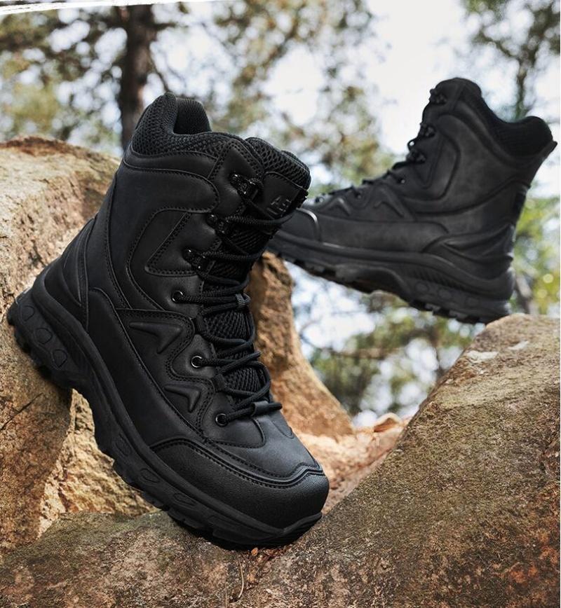 Winter Snow Boots Man Sneakers Trekking Shoes Work Casual Shoes Non-slip Rubber Boots Hiking Shoes Big Size39-46