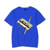 Men Short Sleeve 80s Cassette Tape Pencil 1980s Retro Vintage Throwback Music T-Shirt Women Clothing Vintage T Shirt Camisetas