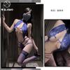 Sexy Lingerie Babes Style Nightclub Sexy Neck Halter Strands Empty Lace Cross Onesie Passion
