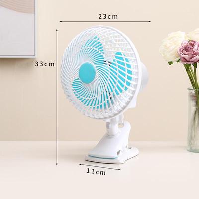 Silent Mini Desktop & Wall-Mount Clip Fan for Dorms