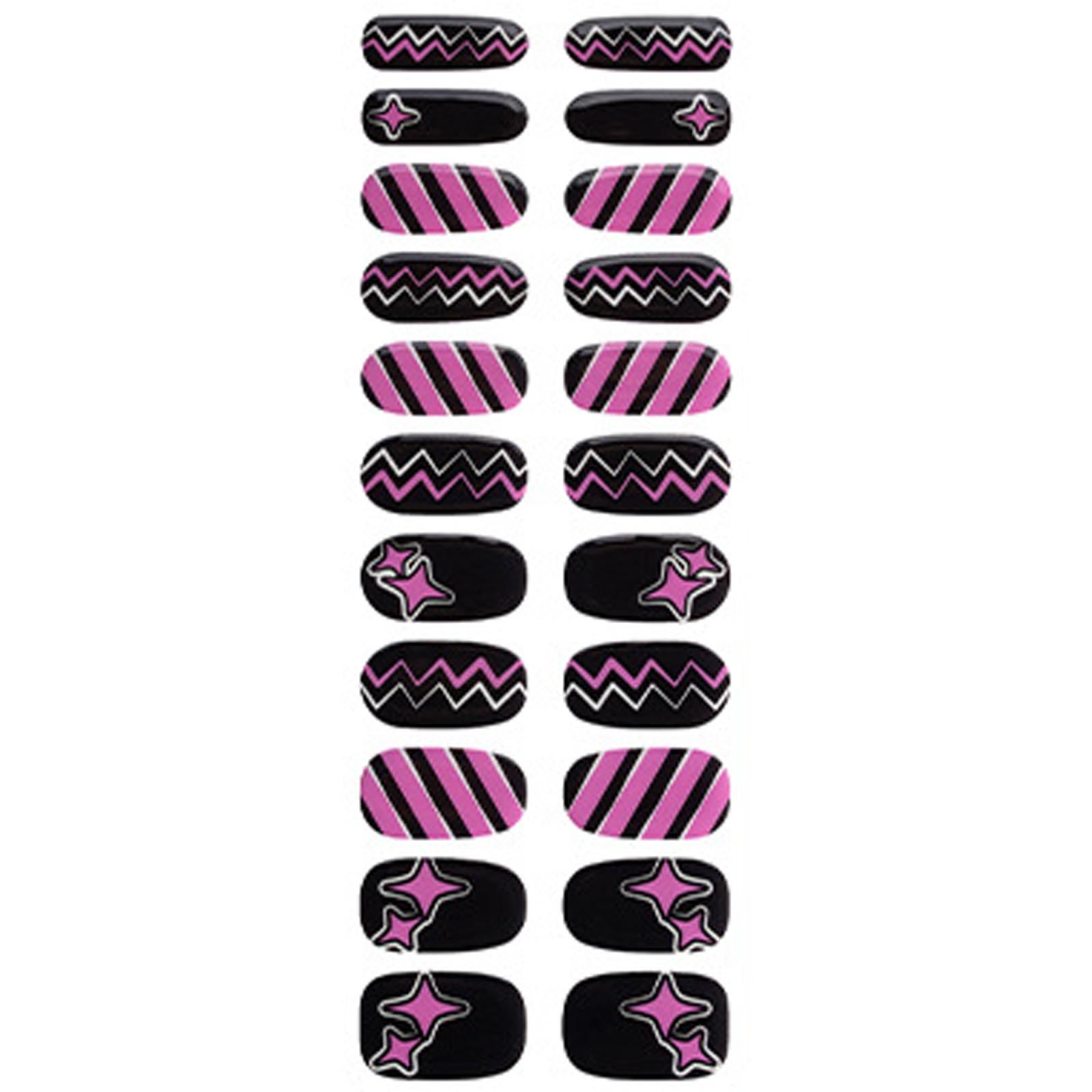 

Наклейки на ногти на Хэллоуин Полоски лака для ногтей Полуотвержденные гели Полоски для ногтей Наклейки для маникюра Полная обертка для ногтей для женщин 4