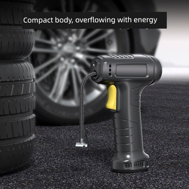 Car Air Pump, Car Tire Air Pump, High-Power Wireless Electric Air Pump, Car Supplies