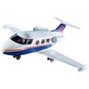 Jeux de construction - playmobil - jet prive 70533 - blanc et bleu - a partir de 4 ans - plastique