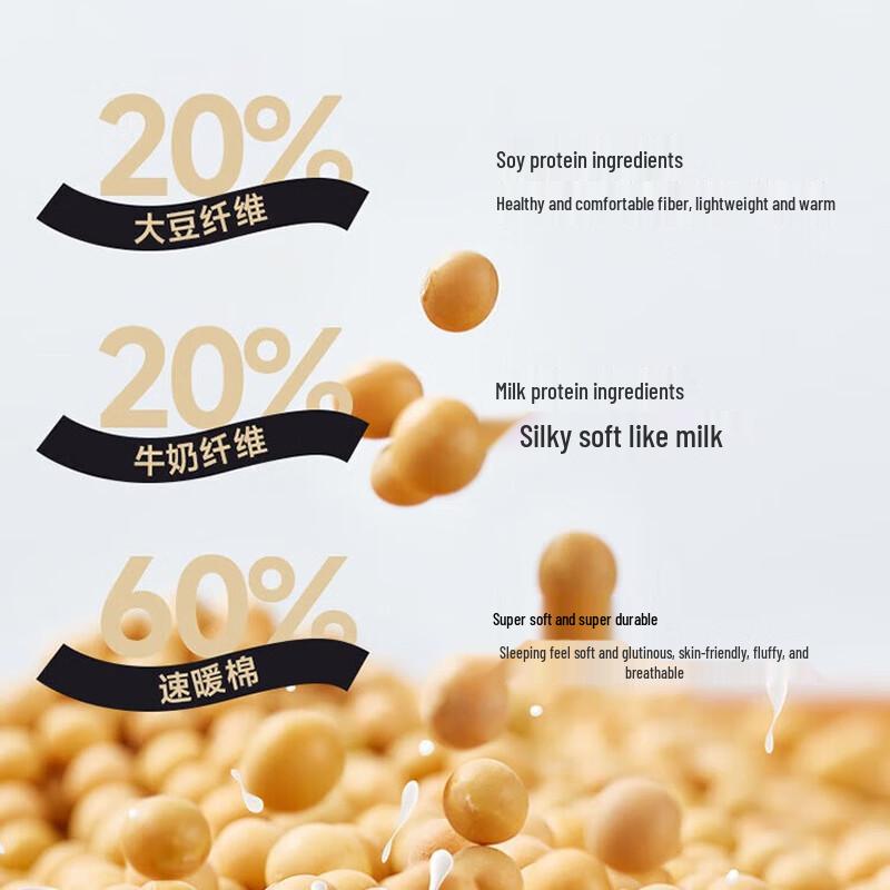 MUJI Milk Soybean Golden Quilt