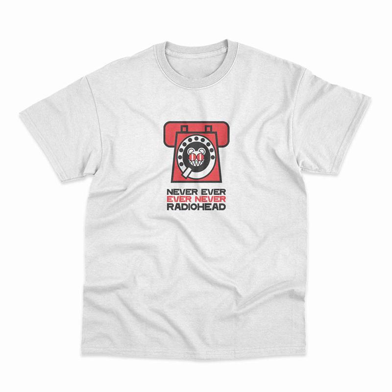 

OK Computer Album Radiohead Radiohead Rock Punk Vintage Loose Men s Short Sleeve T-Shirt Durable and Resistant Naked Lightness 3XL