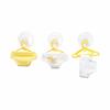 3/4Pcs Wear Resistant Car Pendant Mini Underwear Car Hanging Ornament  Car Interior