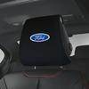 High-end Car Headrest Cover Auto Head Pillow Pillowcase Car Sticker For Ford Focus Fiesta EcoSport ESCORT Ranger Fusion Mondeo