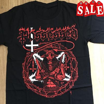 Possessed Band Logo T-Shirt Short Sleeve Cotton Black Men Size S To 5XL Unisex T-Shirt