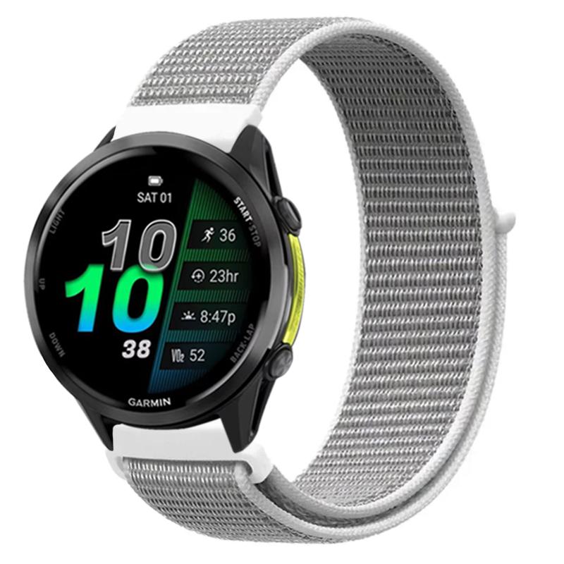 Cinturino in Nylon da 22mm 20mm per Garmin Forerunner 970 570 165 965 55 Venu 3 Stile Bandiera Braccialetto alla Moda Garmin Active 6 Approach S50