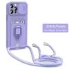 Redmi Note 13 Pro 4g 5G Crossbody Lanyard Ring Holder Strap Case For Redmi Note 13 Poco M6 Pro Plus Slide Camera Lens Soft Cover