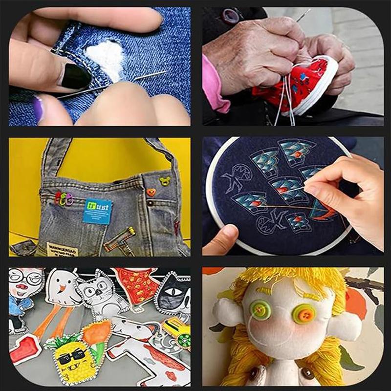36PCS Sewing Tool Set, Needles Thread Hand Repair Tools, Multi-Purpose Needle and Thread Kit, Sewing Kit Gifts for Women