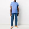Polo Ralph Lauren Logo Embroidered Short Sleeve Polo Shirt Men tops Sky-Blue 710795080-015