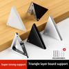 1Pcs Aluminum Alloy Triangular Bracket Support Wall Mounted Shelf Partition Load-Bearing Right Angle Fixed Layer Board