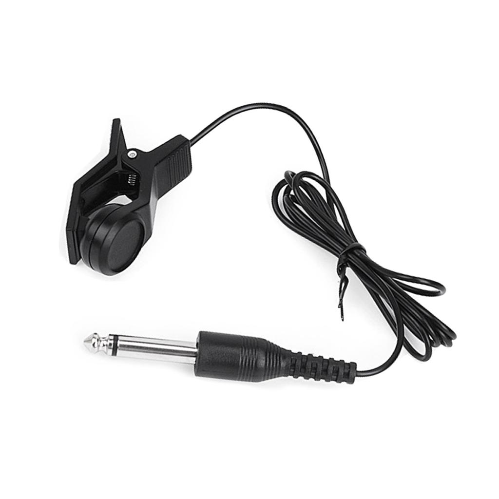 Universal Guitar Acoustic Pickup Clip On Contact Microphone Piezo Pickup for Acoustic Guitar Violin Ukulele Banjo