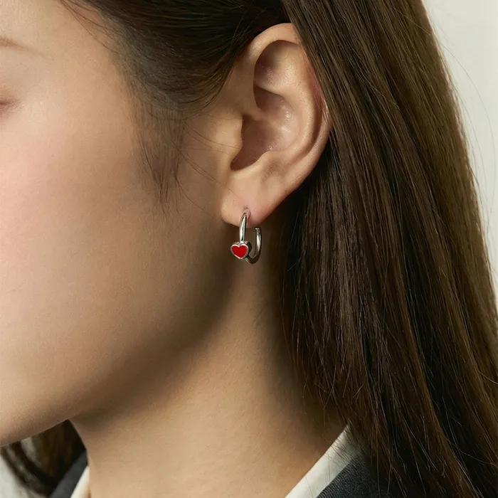 RED LOVE BEND EAR