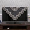 Tablecloth Square Table Cloth Yarn Embroidery Lace Table Cloths For Computer Table Cover Lcd Tv Towels Table Juppe Dust Cover