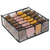Fits Perfectly Into Drawer Socks Underwear Organizer Organizer Bag Versatile Use Transparent Lid 24-grid Design Compact Size