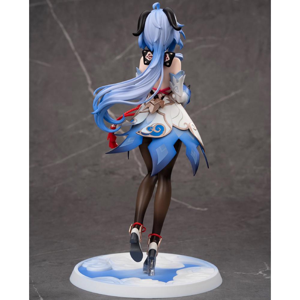 21CM Figura de Chica Linda Ganyu de Anime Juego Genshin Impact Modelo de Anime Juguetes Regalos Colección Adornos de Acción Mirada de Luna Llena PVC 1/7